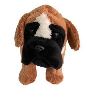Webkinz Ganz HM665 Boxer Plush Stuffed Dog NO CODE Plush Only